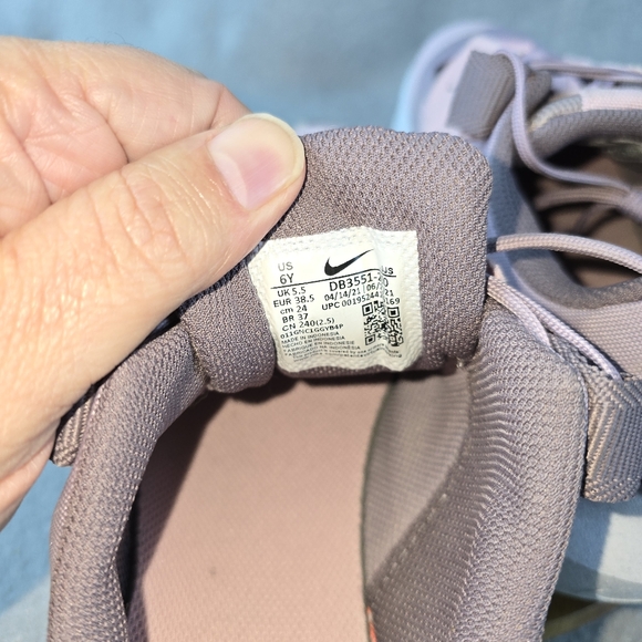 Nike Crater Impact Light Violet Ore Colorway Size 6 Y / WOMENS 7.5** - Picture 6 of 8
